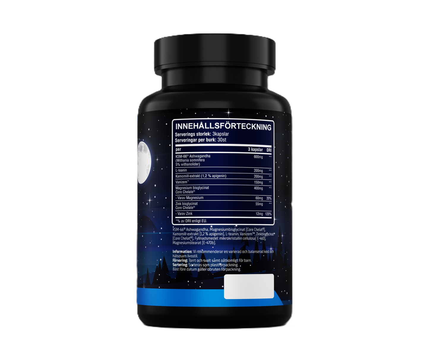 komplett kosttillskott för att optimera sömn & återhämtning