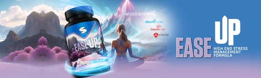 EaseUP – Sveriges bästa Stresstillskott 2026 | Ashwagandha, NeuroFlow™ & Salidropure®