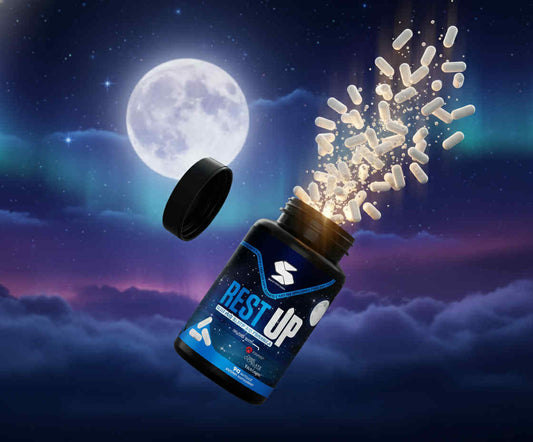 RestUP sömntillskott från Skytrition med Vanizem, Ashwagandha och Core Chelate Minerals