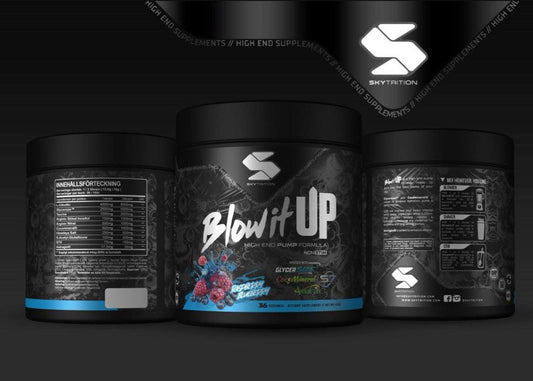 BlowitUP – Sveriges bästa Non-Stim Pre-Workout 2026 | Maximal Pump utan Koffein