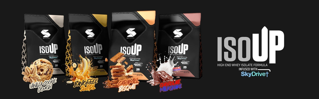 IsoUP – Sveriges bästa isolatprotein 2026 | Ultrafiltrerat Whey Isolat