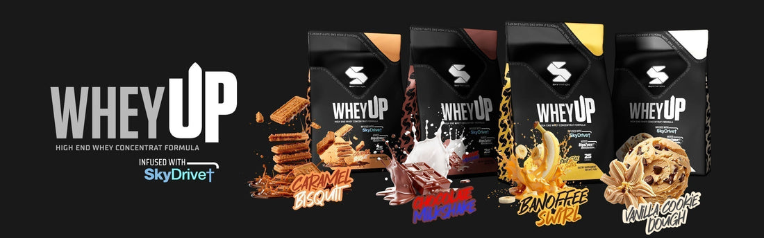 WheyUP – Sveriges bästa Whey Protein 2026 | Premium Vassleprotein