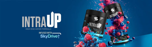 IntraUP – Bästa Intra-Workout 2026 | EAA, Hydrolyserat Whey & Patenterade Ingredienser