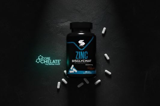 Zink Bisglycinat från Skytrition med Core Chelate® – premium zinktillskott med hög biotillgänglighet
