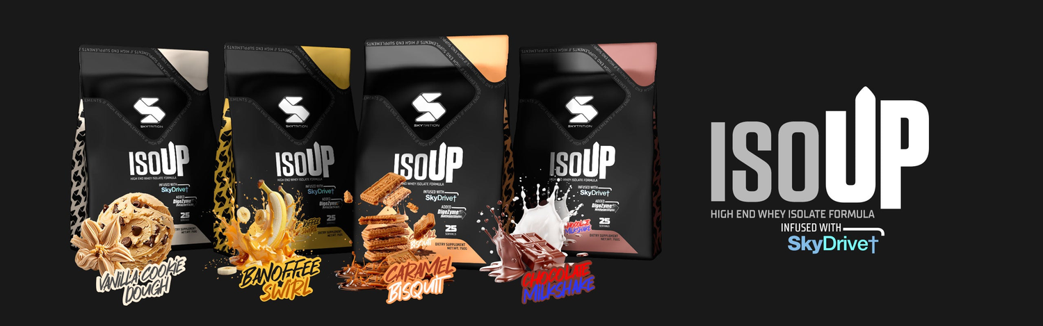 Isolat från Skytrition. Sveriges godaste proteinpulver