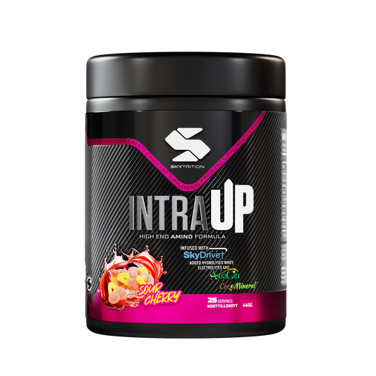 IntraUP Aminosyror EAA Intra Workout Sour Cherry – Skytrition