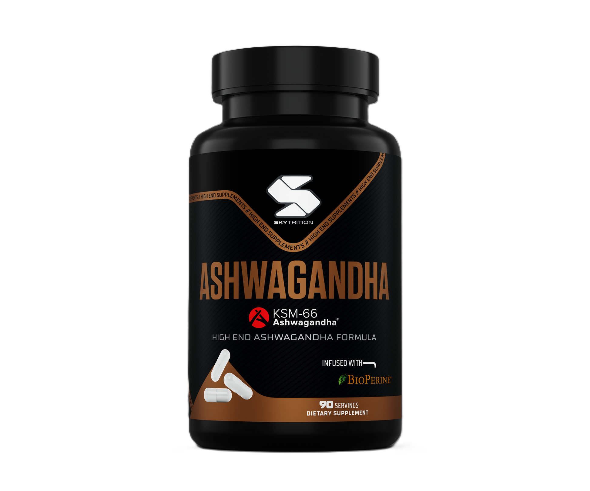 Hög kvalitativ ashwaganda med patenterad KSM-66® för bästa resultat