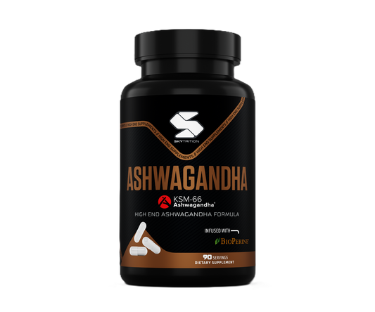 Hög kvalitativ ashwaganda med patenterad KSM-66® för bästa resultat
