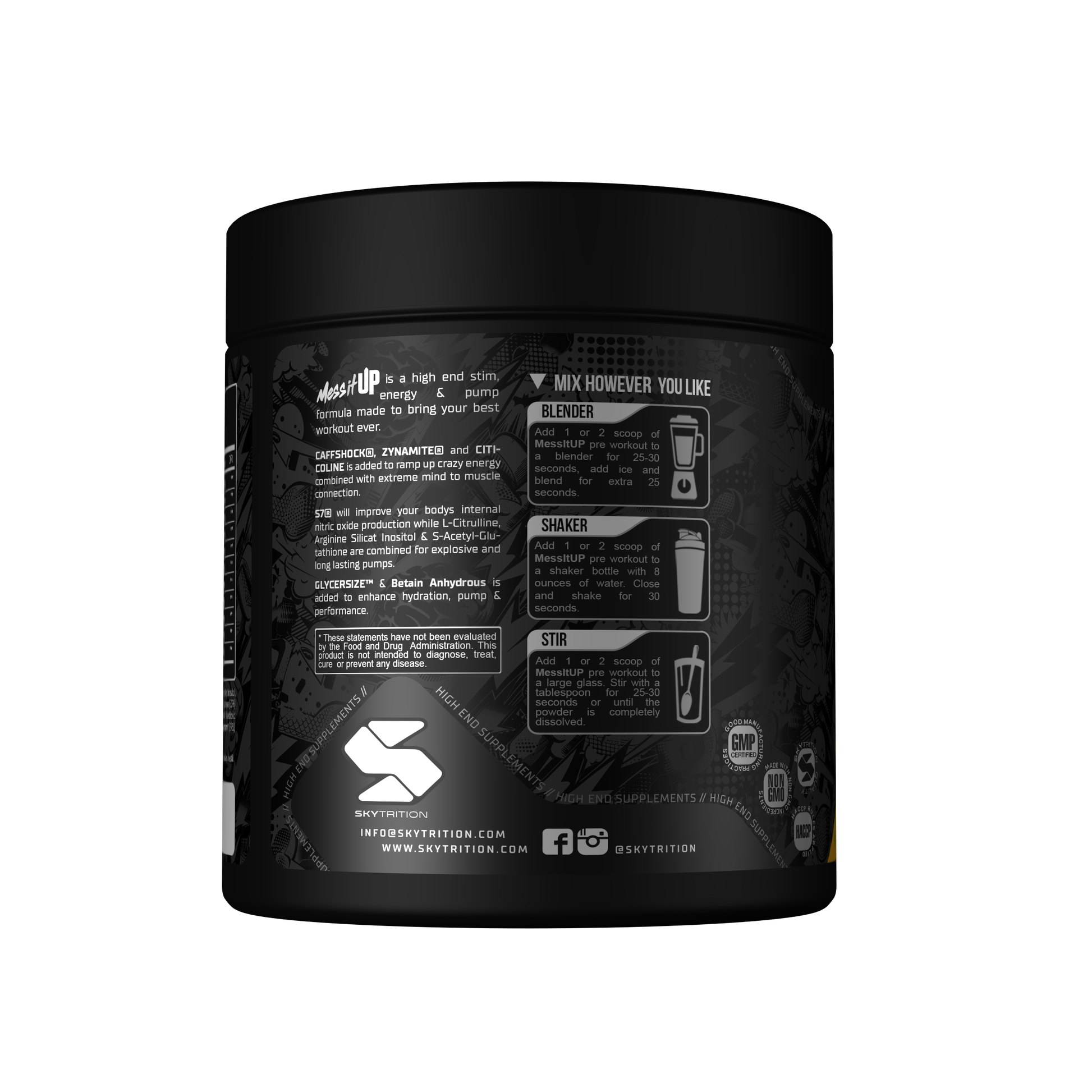 Pre Workout av högsta kvalité från skytrition