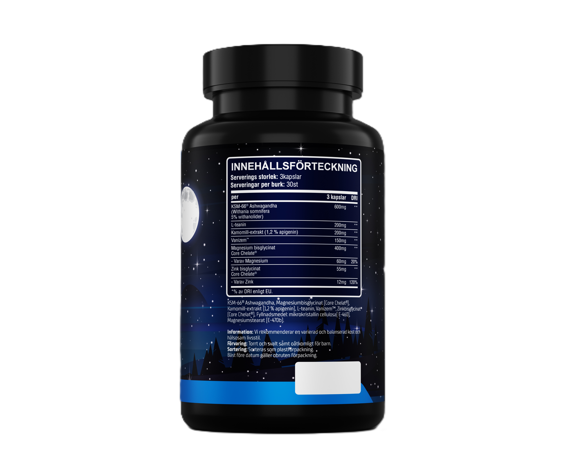 komplett kosttillskott för att optimera sömn & återhämtning