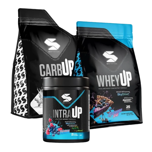 CarbUP WheyUP och IntraUP från SKytrition