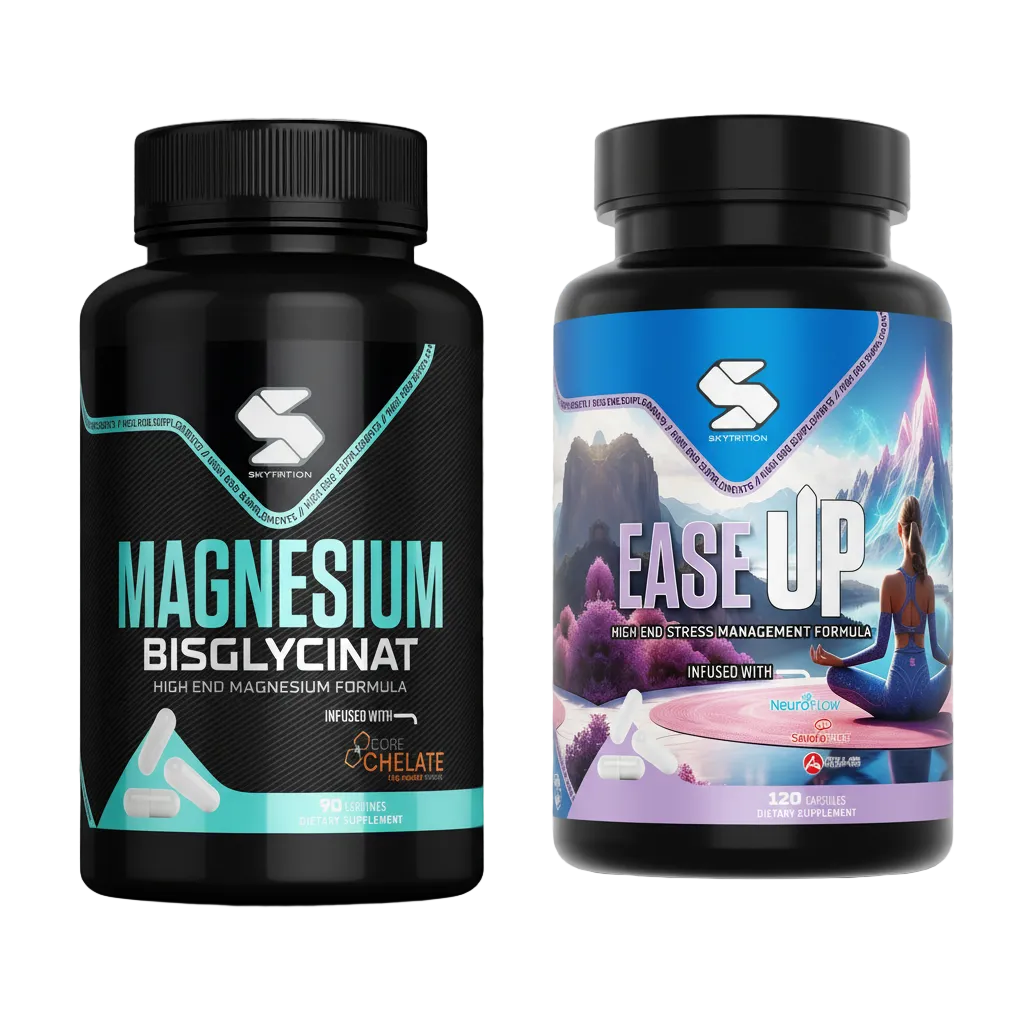 EaseUP & Magnesium Bisglycinat – transparent bakgrund
